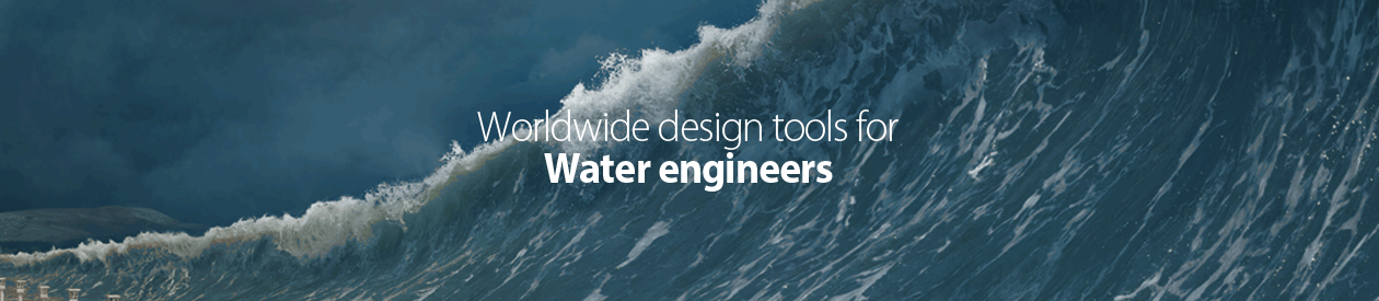 Worldwide design tools for Water engineers
